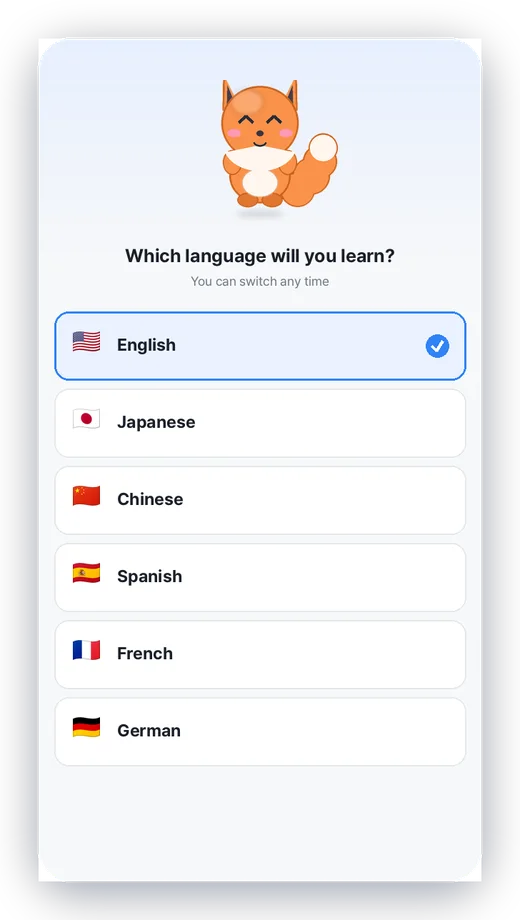 idontspeak screen 1